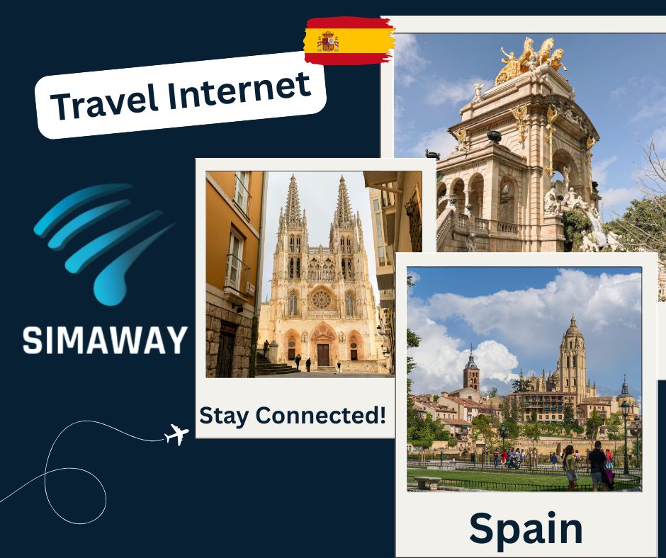 Travel Internet in Spain – SIMAWAY eSIM